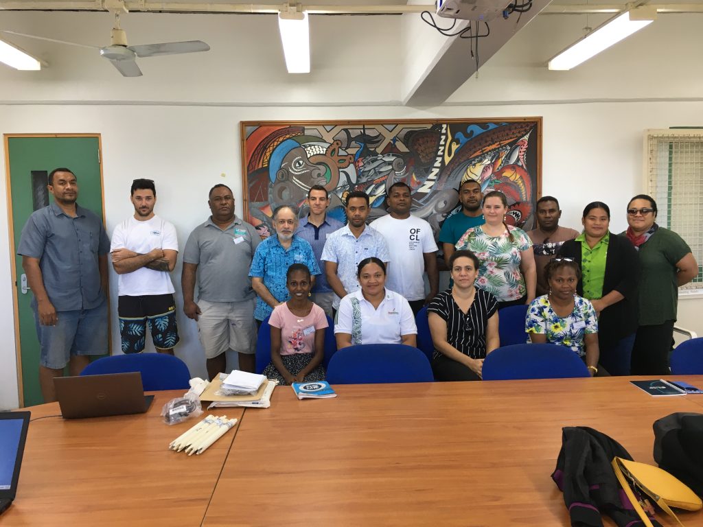 USP, Fiji, sensor intercalibration training, ReefTEMPS